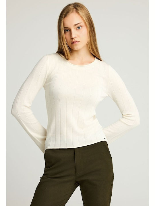Funky Buddha Women's Long Sleeve Sweater Stripe...