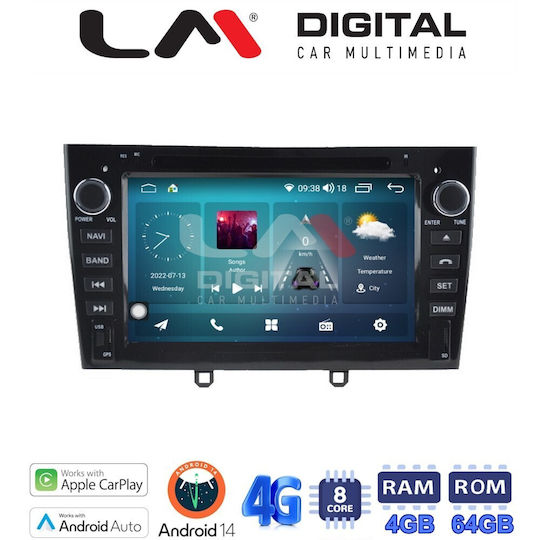 LM Digital Car Audio System for Peugeot 308 / RCZ 2009-2015 (Bluetooth/USB/WiFi/GPS/Apple-Carplay/Android-Auto)