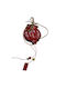 Handmade Hanging Lucky Charm Pomegranate Ceramic 8x10cm 1pcs