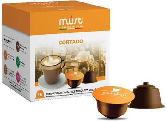 Must Cortado 16 Τμχ Dolce Gusto