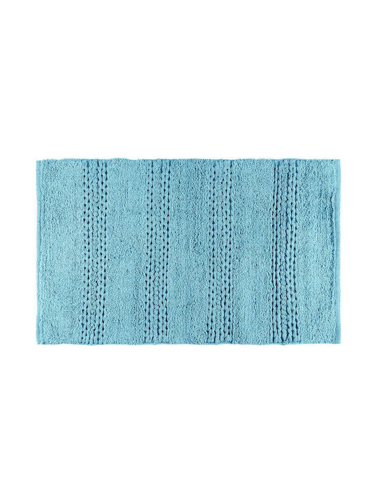 Beauty Home Bath Mat 2021329000128 Sky Blue 50x80cm
