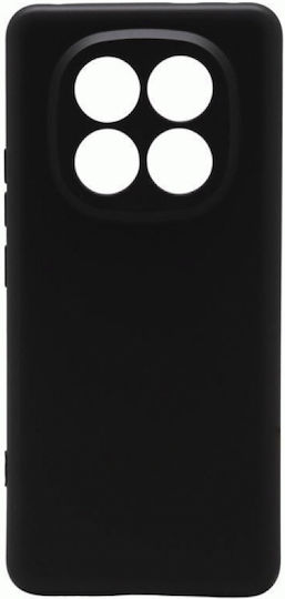 Umschlag Rückseite Silikon Schwarz (Redmi Note 15 Pro 5G)