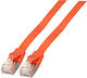 EFB Flat U/FTP (STP) Cat.6a Ethernet Network Cable 3m Red
