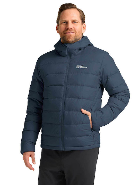 Jack Wolfskin Яке Водоустойчиво Синьо