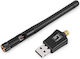 Level One WUA-0617 Αντάπτορας Δικτύου USB με Ασύρματη Σύνδεση Wi-Fi 300Mbps και Αποσπώμενη Κεραία