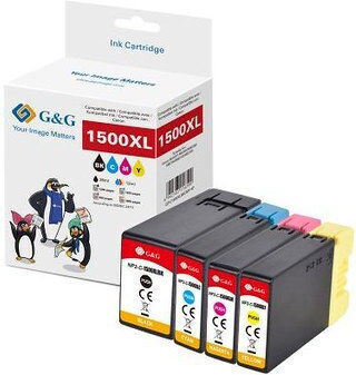 G&G Compatible Inkjet Printer Ink Package Canon PGI-1500XL 34.7ml Multiple (Color) 1pcs