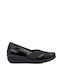 Leder Pumps Schwarz