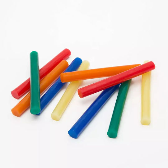 Farbiges Silikon-Heißklebestifte 11mm x 10cm 10 Stück Handy