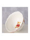 MSA Christmas Bowl Porcelain Brown D14cm.