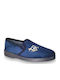 Heel Enclosed Men's Slipper Blue