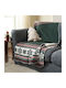 Gofis Home Fleece Blanket Sofa with Fringes 130x170cm