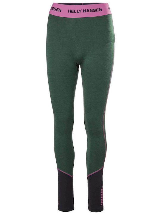 Helly Hansen Lifa Женски термо панталон Зелен