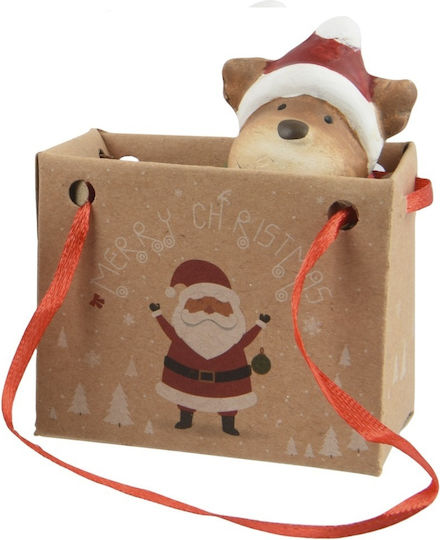 Weihnachtsfigur Terracotta Bär Verschiedene Designs 4×3.2×6.5cm Christmas Collection 536136-4 00054392
