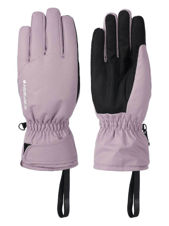 Icepeak Hayden Γυναικεία Γάντια Σκι & Snowboard Ροζ