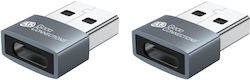 Good Connections USB-AD203 USB-A Weiblich zu USB-C Männlich