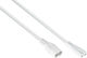 Kabelmeister IEC C8 - IEC C7 Cable 0.5m Λευκό SK0870-W005