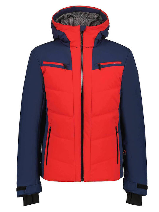 Icepeak 56117839-393 Ανδρικό Μπουφάν για Σκι & Snowboard Μπλε