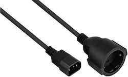 Kabelmeister IEC C14 - IEC C14 Kabel 1m Schwarz (SK1402-S010) Kabelmeister IEC C14 - IEC C14 Kabel 1m Schwarz (SK1402-S010)