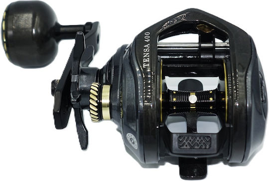 Kendozo Lures Tensa 401 Fishing Reel for Vertical Jigging Tai Rubber for Left-Handers