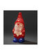 Leuchtender Dekorativer Weihnachtsmann Batterie Weiß 26cm