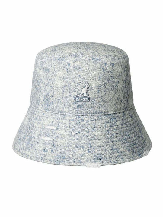 Kangol Избелен Дамски Дънков Кофа Шапка Син