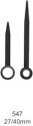 Metal Clock Hand 28/40mm Black 547