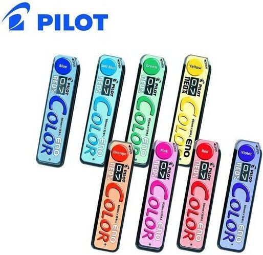 Pilot Bunte Eno-Minen 0,7mm Hrf7-20 4902505201660 Nachfüllminen für Druckbleistifte Orange