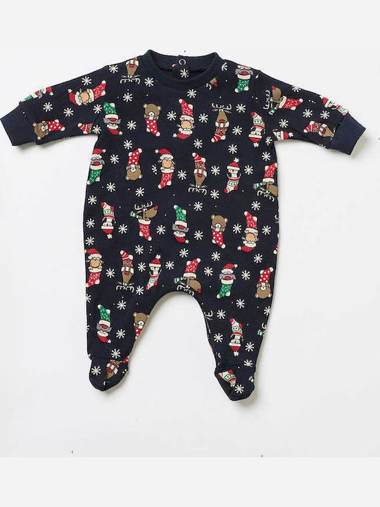 Happy People Baby-Strampler Blau
