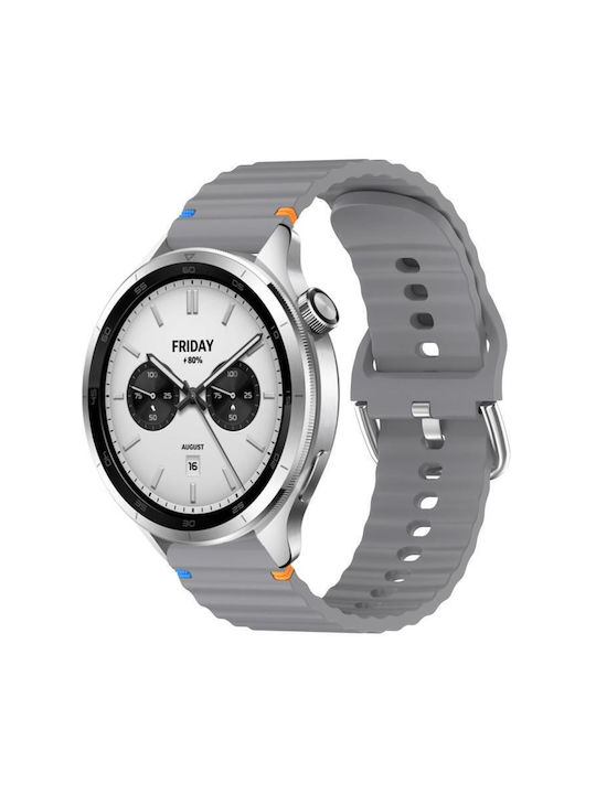 Λουράκι Σιλικόνης Γκρι (Xiaomi Watch S4 47mm)