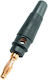 Conector Banană Masculin Negru Aurit 4mm Home