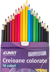 Set De Creioane Colorate Multicolore 18 Bucăți