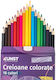 Set De Creioane Colorate Multicolore 18 Bucăți