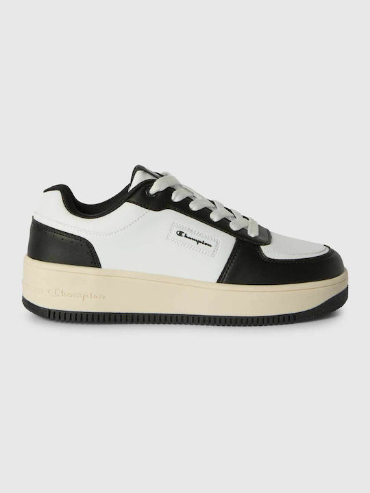 Champion Plat Γυναικεία Sneakers Λευκά