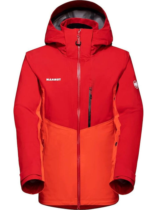 Mammut 1010-29510-3683 Ανδρικό Μπουφάν για Σκι & Snowboard Κόκκινο