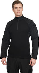 Men's Tactical Sweatshirt Mil-tec Tactical 2.0 Military Black