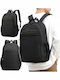 Schulranzen Rucksack Junior High-High School Schwarz mit Flaschenhalter