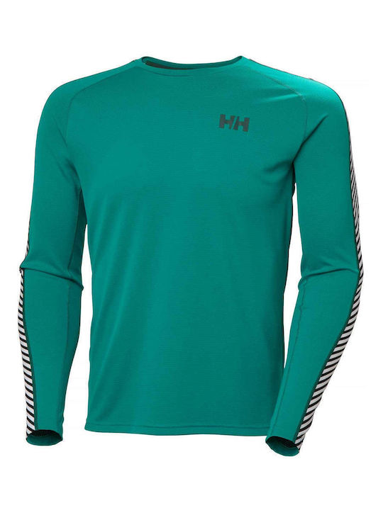 Helly Hansen Ανδρική Ισοθερμική Μακρυμάνικη Μπλούζα Πράσινη