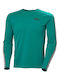 Helly Hansen Ανδρική Ισοθερμική Μακρυμάνικη Μπλούζα Πράσινη