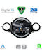 Digital IQ Auto-Audiosystem für Mini Kooper / Clubman 2011-2013 (Bluetooth/USB/WiFi/GPS/Apple-Carplay/Android-Auto) mit Touchscreen 9"