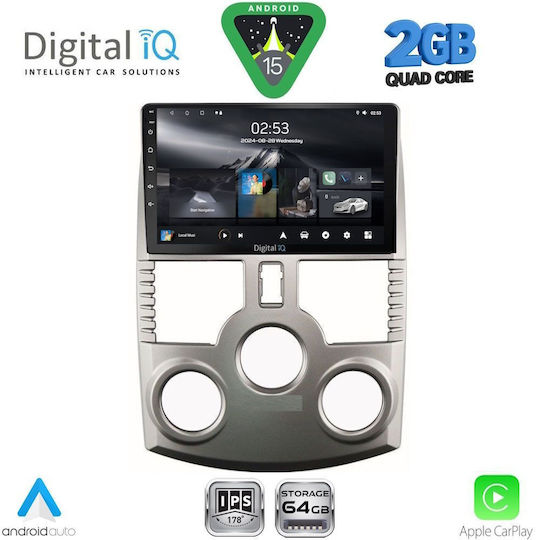 Digital IQ Car Audio System for Daihatsu Terios 2006-2017 (Bluetooth/USB/WiFi/GPS/Apple-Carplay/Android-Auto) with Touch Screen 9"