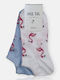 Sock Ing Damen Socken White - Γκρι Ανοιχτό 2Pack