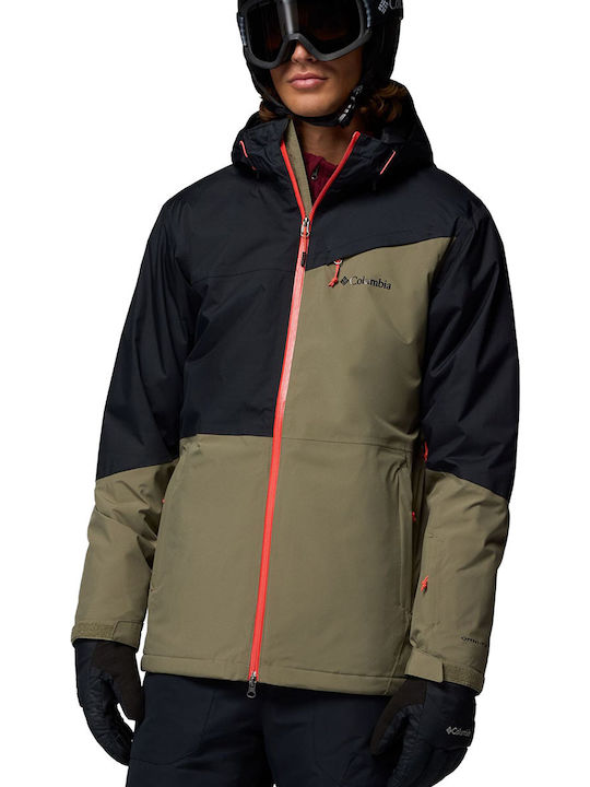 Columbia 2113941-397 Γυναικείο Μπουφάν για Σκι & Snowboard Μαύρο