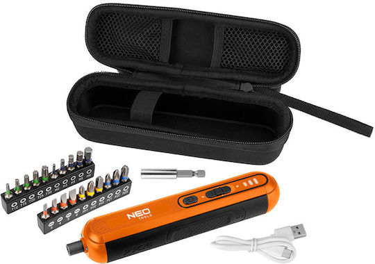 Neo Tools 04-199 Κατσαβίδι Μπαταρίας 4V 1x1.5Ah