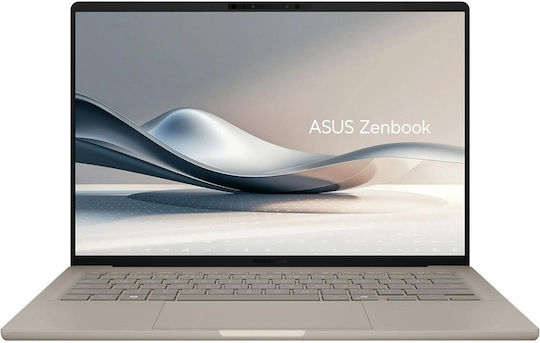 Asus Zenbook UX3407QA-QD289W 14" OLED FHD+ (Snapdragon-X X1-26-100/16GB/512GB SSD/W11 Home) (US Keyboard)