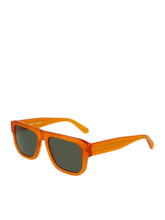 Calvin Klein Unisex Ochelari de soare cu Maro T...