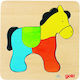 Holz Kinderpuzzle 4pcs Goki