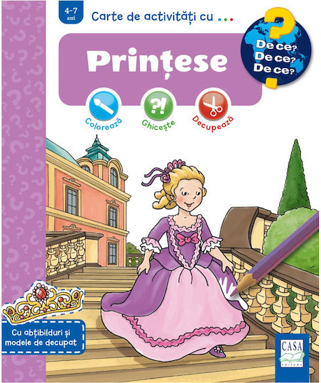 Carte De Activitaè›i Cu .... Prinè›ese - Dominique Conte