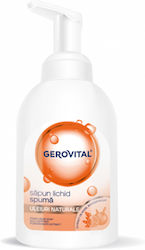 Gerovital Liquid Foam Soap Natural Oils 300 Ml