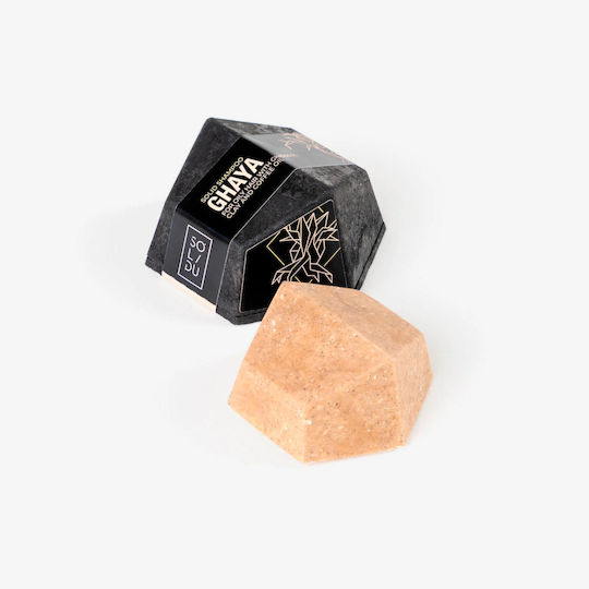 Solid Shampoo Oily Hair Ghassoul Clay Coffee Oil 65g Solidu