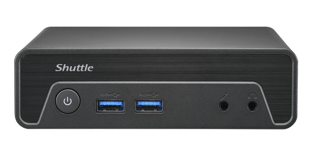 MINI PC SHUTTLE 4k HDMI DDR4 pentium 10W cpu noir EUR 300,00 - FR